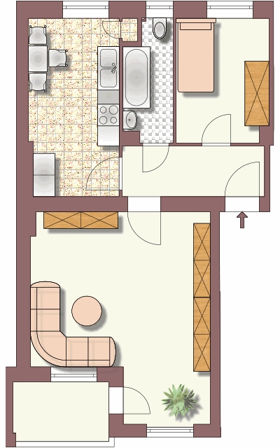 Grundriss Typ II